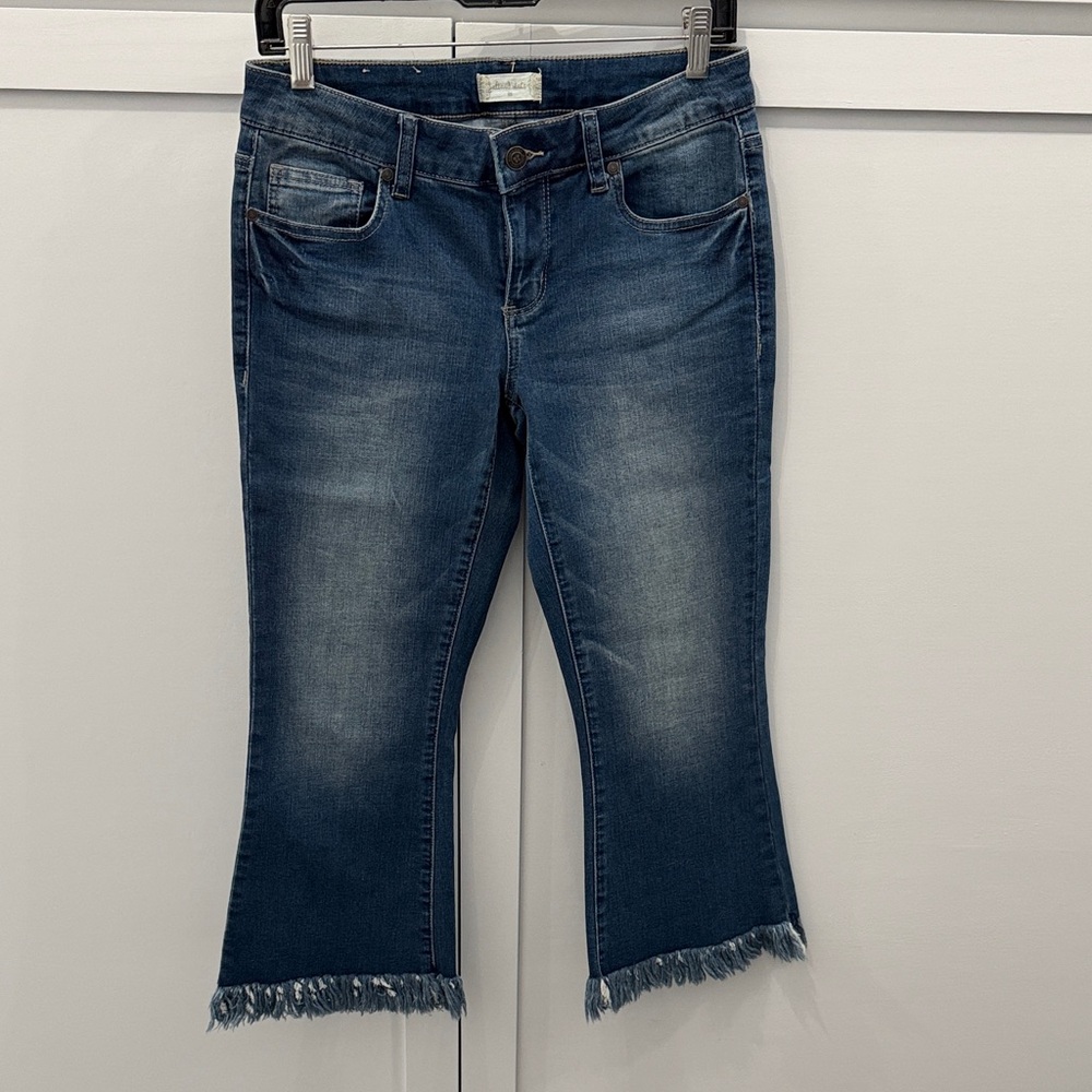 Altar’d State Raw Hem Cropped Jeans | Women’s 26 | NWOT | Excellent Condition